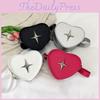 Trendy Heart Shaped Mini Crossbody Bag For Women In Chic Design Ideal For Daily Use