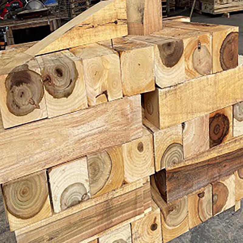 Heavy-Duty Hardwood Crane Stabilizer Pads