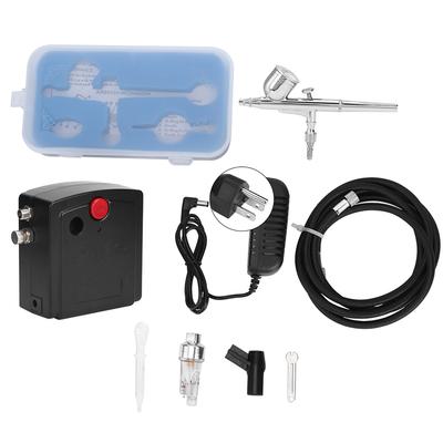 T100K Mini Airbrush Kompressor Kit Airbrush Sprühpistolen Set für Körperbemalung Tattoo