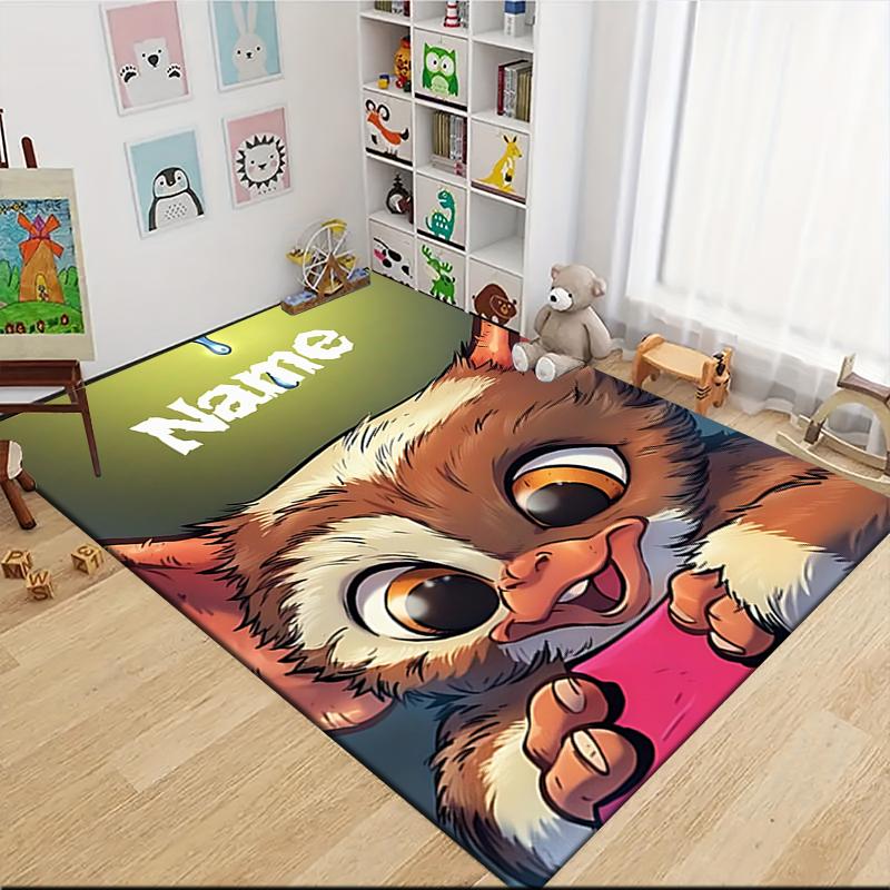 Custom Name Creativity Carpet Rug Customizable Soft Washable Anti-Slip Home Living Room Sofa Mats Personalized Rug. 0909113