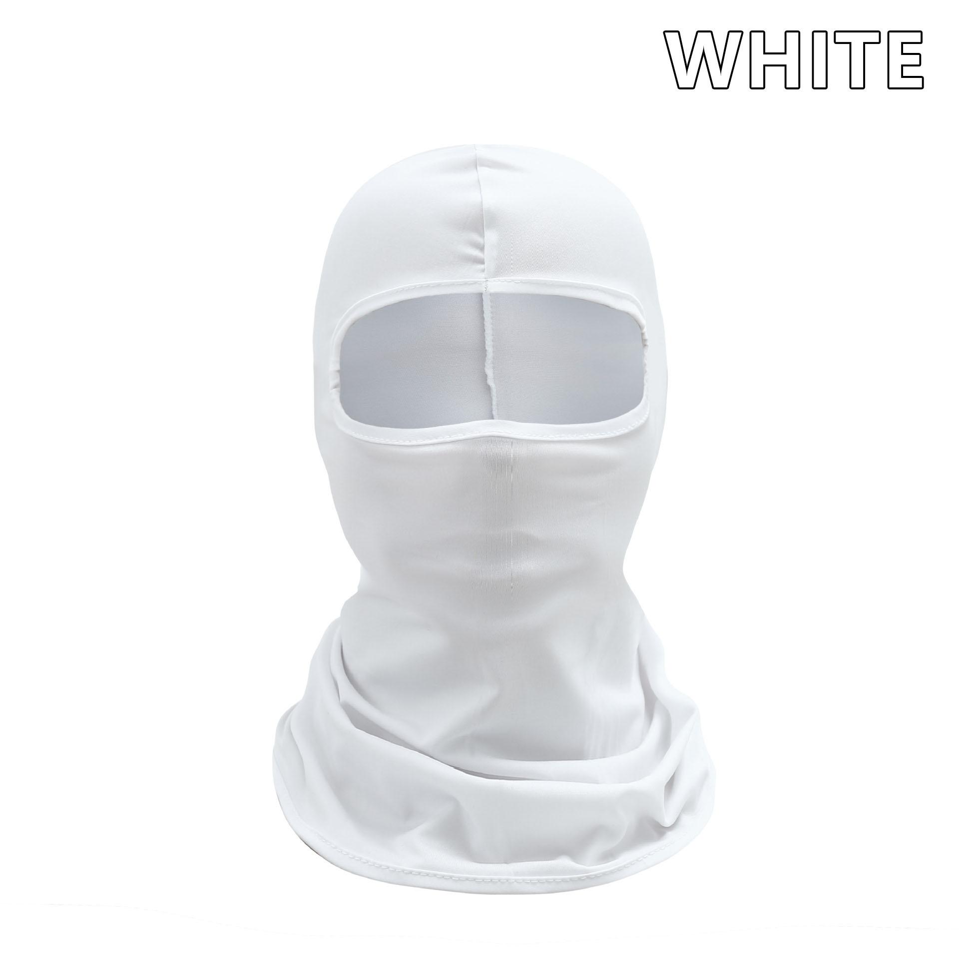 

Маска Унісекс Багатоцільовий Мотоцикл Велоспорт Лижі Дихаючий Відкритий сонцезахисний Риболовля Вітрозахисний білий