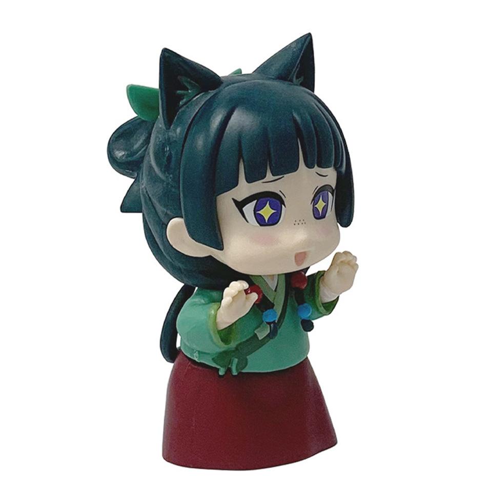 Q Version The Apothecary Diaries Maomao10Cm Mini Figure Anime Periphery Kawaii Sitting Toys Desktop Car Ornaments Model Gifts