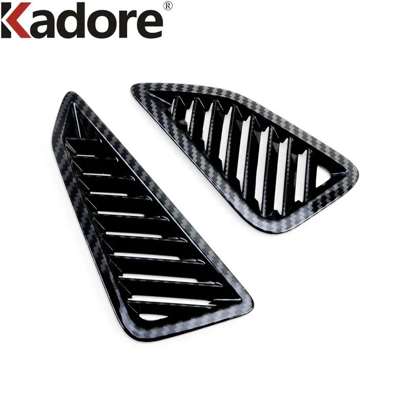 Car Front Air Condition Vent Outlet Cover Trim For Toyota Corolla E210 - 2024 2025 Carbon Fiber Interior Accessories