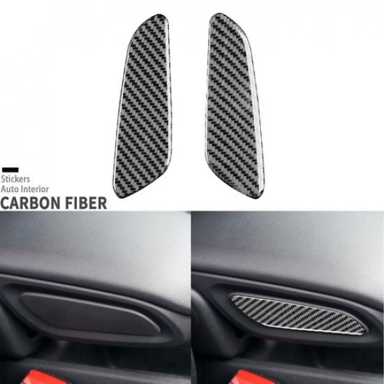 Real Carbon Fiber Armrest Box Panel Side Cover For Mini Cooper Countryman F60