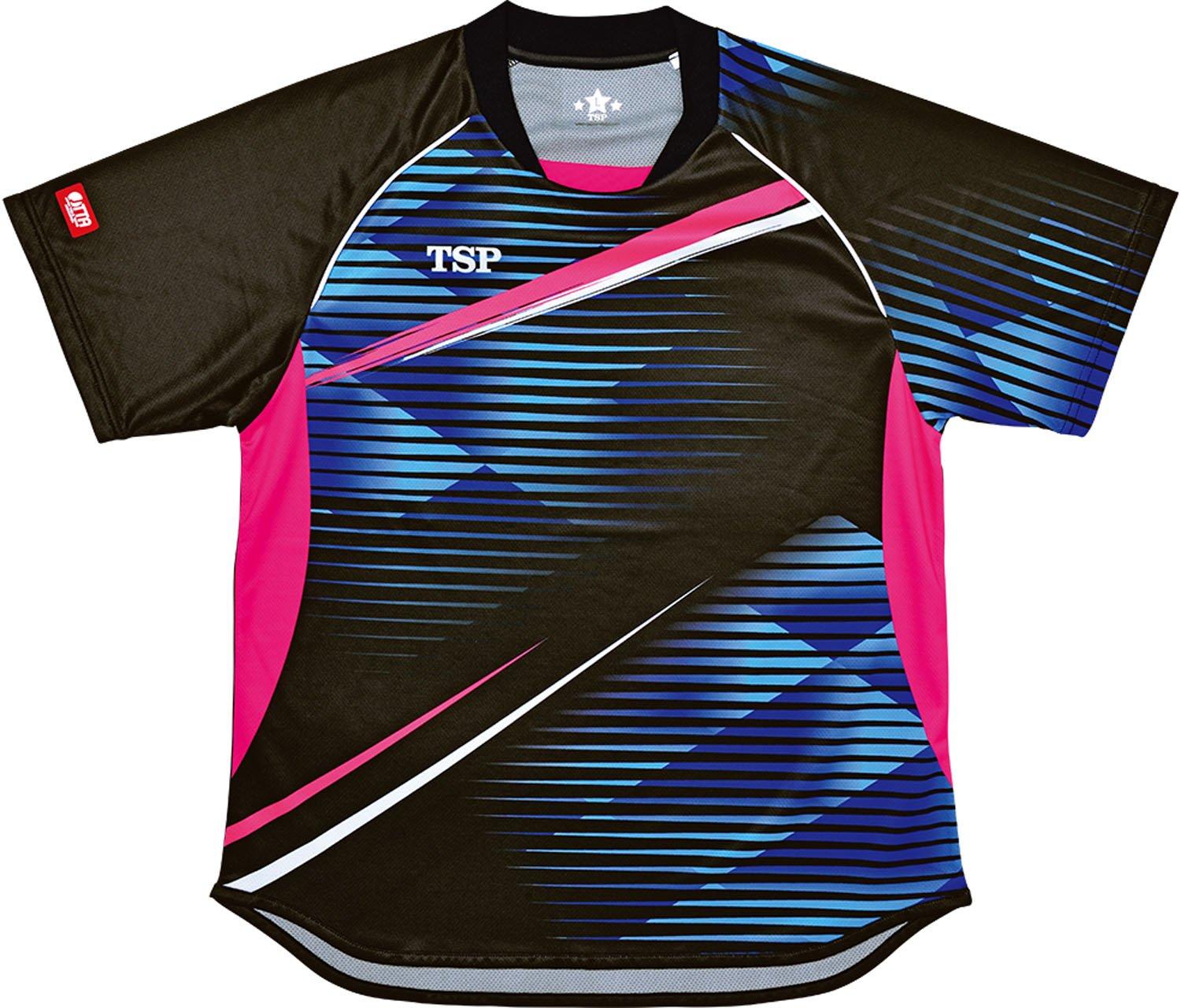 

TSP Unisex Настольный теннис Одежда Game Shirt Classe Shirt 031425 Черный (0020) 3XL