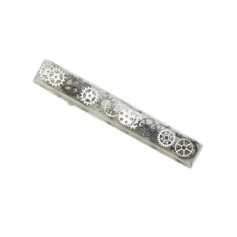 Punk Style Transparents Resins Spacebars Keycap 6.25U Size For Mechanical Keyboards Enhanceds Light Diffusions For RGBs Backlit Systems серебряный