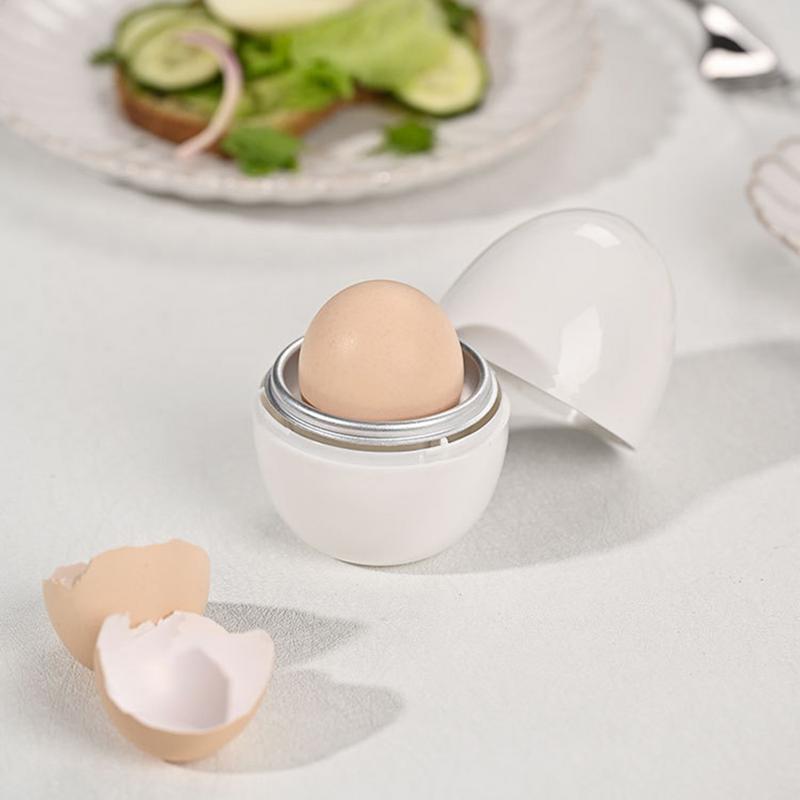 Microwave Egg Cooker 4 Cavities Egg Cooker For Microwave Egg Boiler For Hard Boiled Eggs Microwavable Egg Poacher Cooking