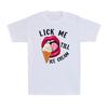 Lips Lick Me Till Ice Cream Funny Pun Ice Cream Novelty Unisexs TShirt