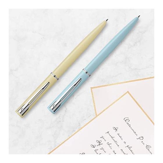 WATERMAN Allure Ballpoint Pen, Pastel Blue CT, 2122704