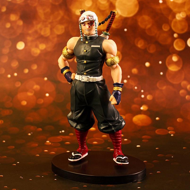 15cm Anime Demon Slayer Figure Uzui Tengen Rengoku Kyoujurou Pvc Action Figure Collectible Model Toys Kid Gift