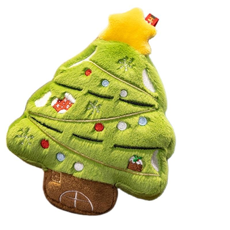 Cute Christmas Plush Pendant Cartoon Santa Claus Ornament Christmas Decoration Hanging