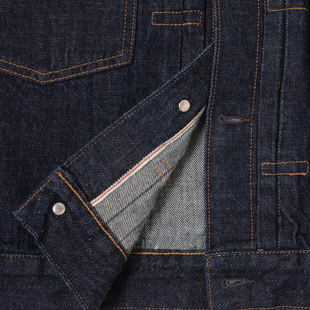 Demil Lot.062 Pioneer Jacket Indigo One-Wash Selvedge