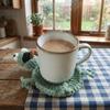Cartoon Crochet Animal Coaster Funny Handmade Coaster Creative Knitted Cup Mat  Table Protector