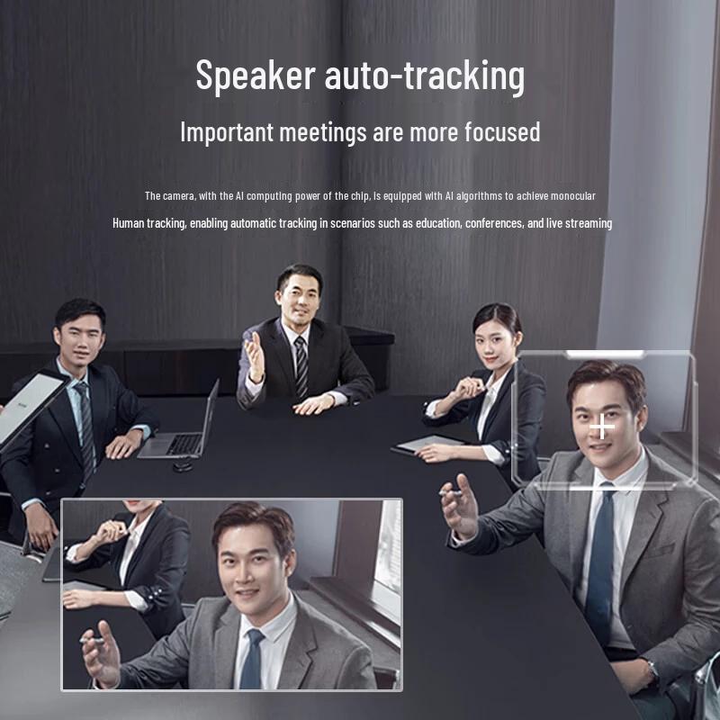 Lenovo YT-HD18W 1080P AI Tracking PTZ Conference Camera (CN Version)