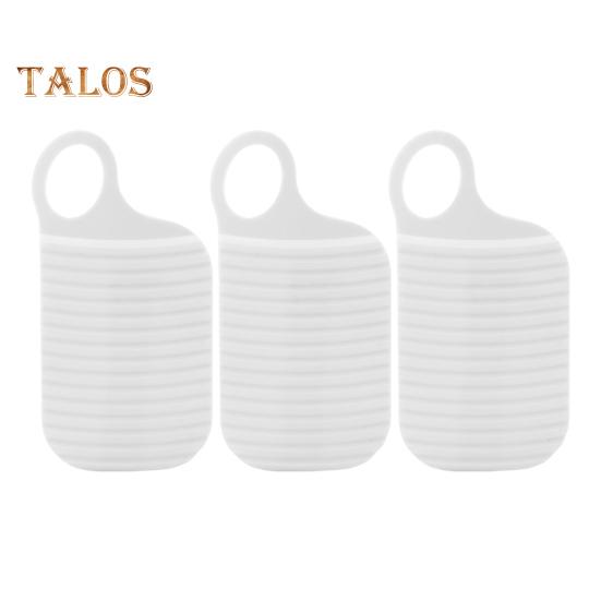 3Pcs Mini Washboard Portable Hand-held Wash Board Laundry Scrubbing Travel Hand Washer Hanging Hole Design Hand Washing Tool