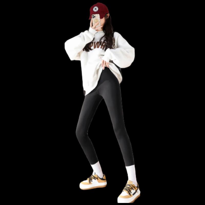 MaoRen Women's High-Waist Thermal Butt Lift Shark Pants HS1010