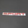 Car personalized modification car sticker metal sports car logo, sports version body sticker tail label scratches decorative sticker side label