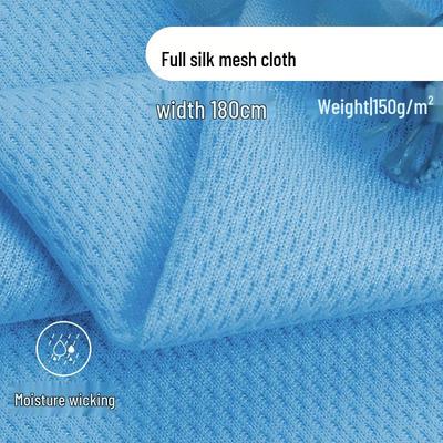 Mesh Sweat-Wicking Sportswear Fabric