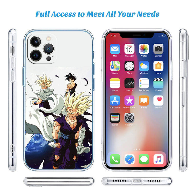 MH47 Dragon Ball Gohan Phone Case for Motorola G34 G32 G31 G14 G15 G84 G62 E32 G24 G72 G71 G73 G85 G200 G60 G52 G51 G50 G42 G41 G32 G30