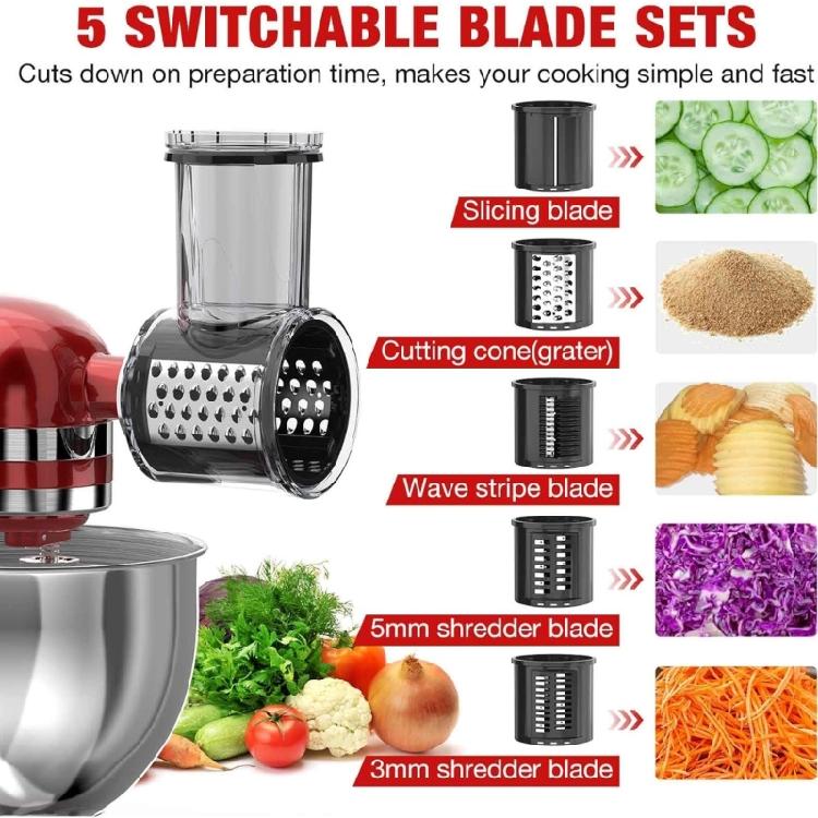 Peeler Vegetable Slicer Cutter Shred Cheese Grater Peeler for 3.5QT 6QT 7QT 8QT