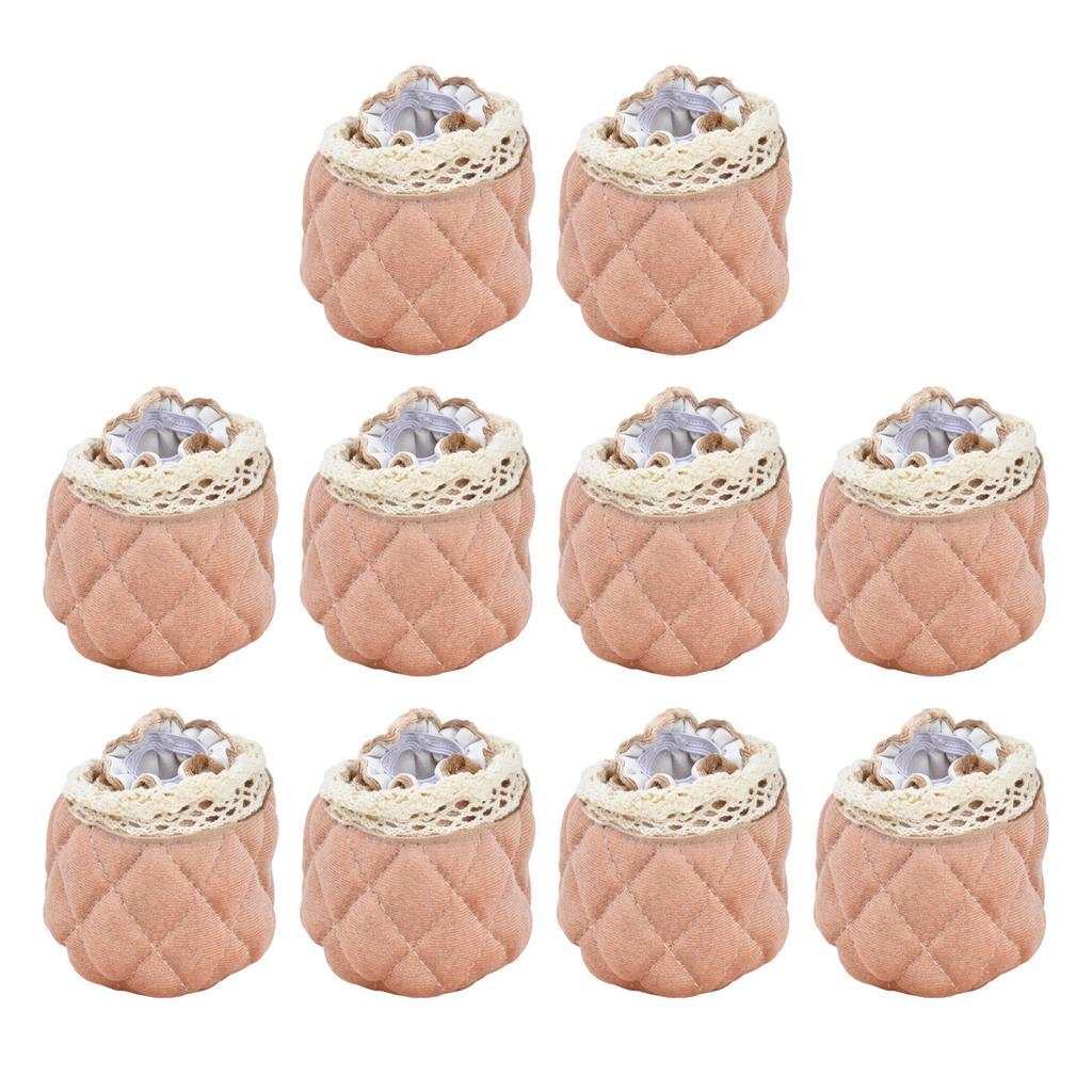 20Pcs Furniture Leg Covers Covers Flannel Lace Thickened Chair Legs Floor Protectors Wear Resistant