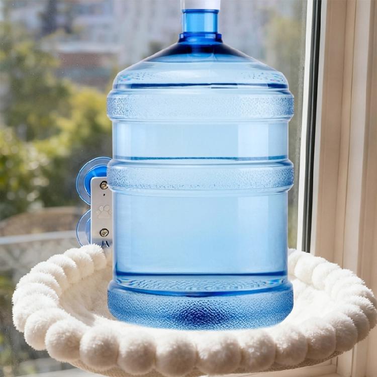 Warm Comfort Cats Bed Suction Cup Hanging Design Removable Washable Cover Sturdy Frame for Indoor Use
