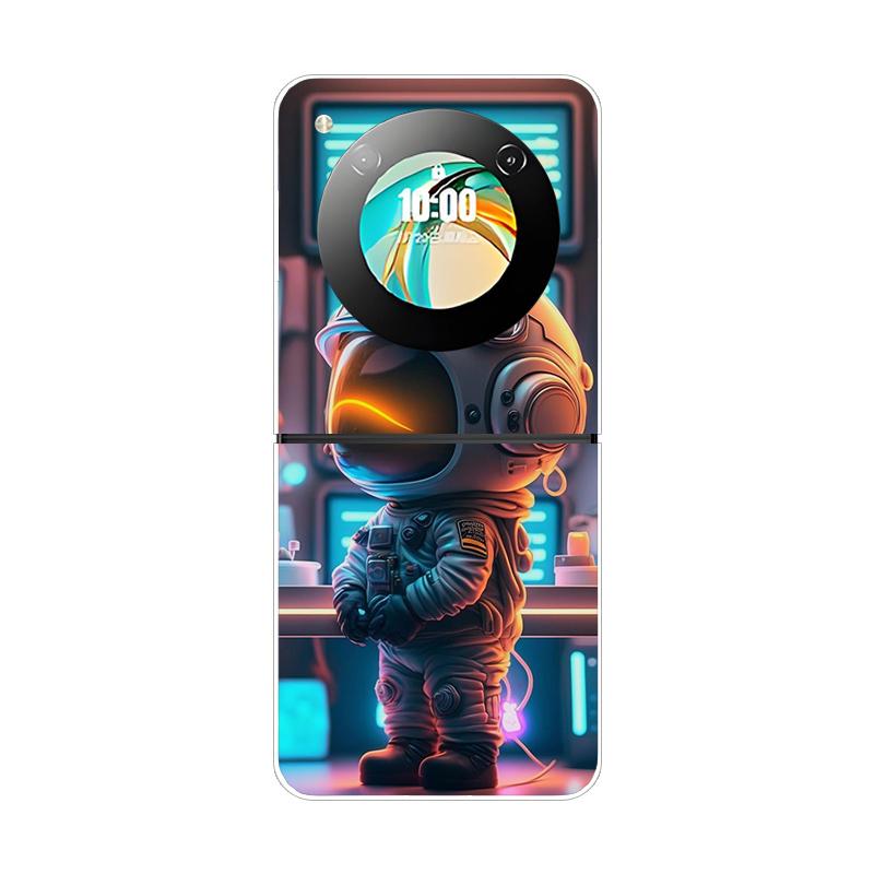 

Чохол для ZTE Nubia Flip NX724J Прозорий Жорсткий Складаний Розкішний Розфарбований Для ZTE Libero Flip 5G Nubia Flip 2 A404ZT Прозорий Чохол For Libero Flip