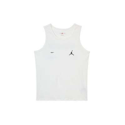 Sport Letter Print Quick-Dry Casual Tank Top Men Tops White DX9606-100