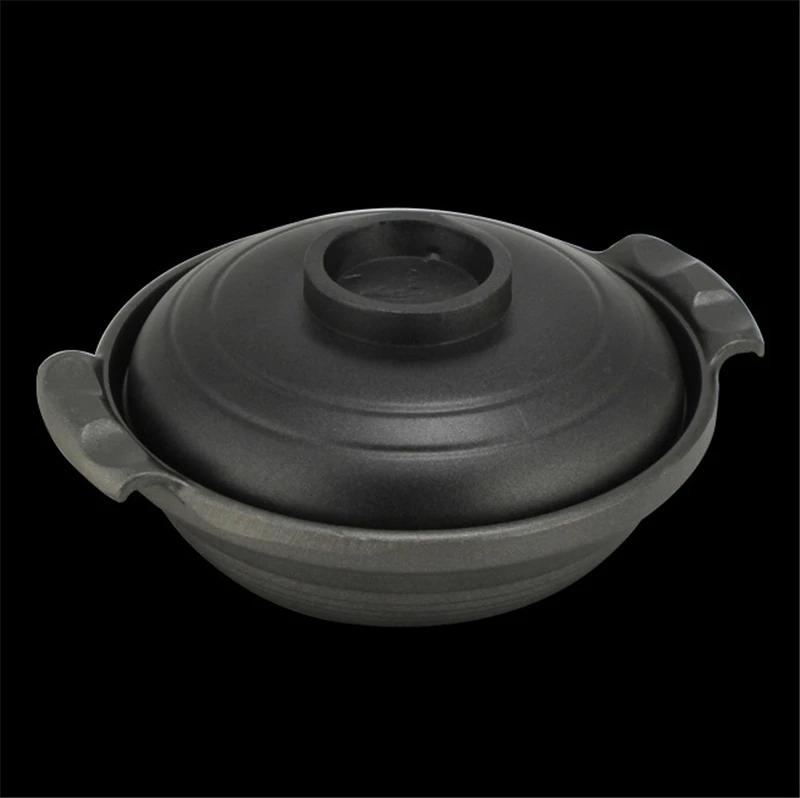 Aluminum Alloy Sand Braised Chicken In Pot Rice and Eggplant Pot Little Pan Rice Japanese and Korean Cuisine Stew Pots
