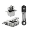 3Pcs Engine & Trans Mount Kit for BMW X1 X2 Mini Countryman 2014- 506418  4246301 6885788