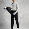 Fila Golf Series Fashion Sports Casual Stretch Comfortable Solid Color Knit Long Sleeve Polo Shirt Men Tops A11M545201FGY