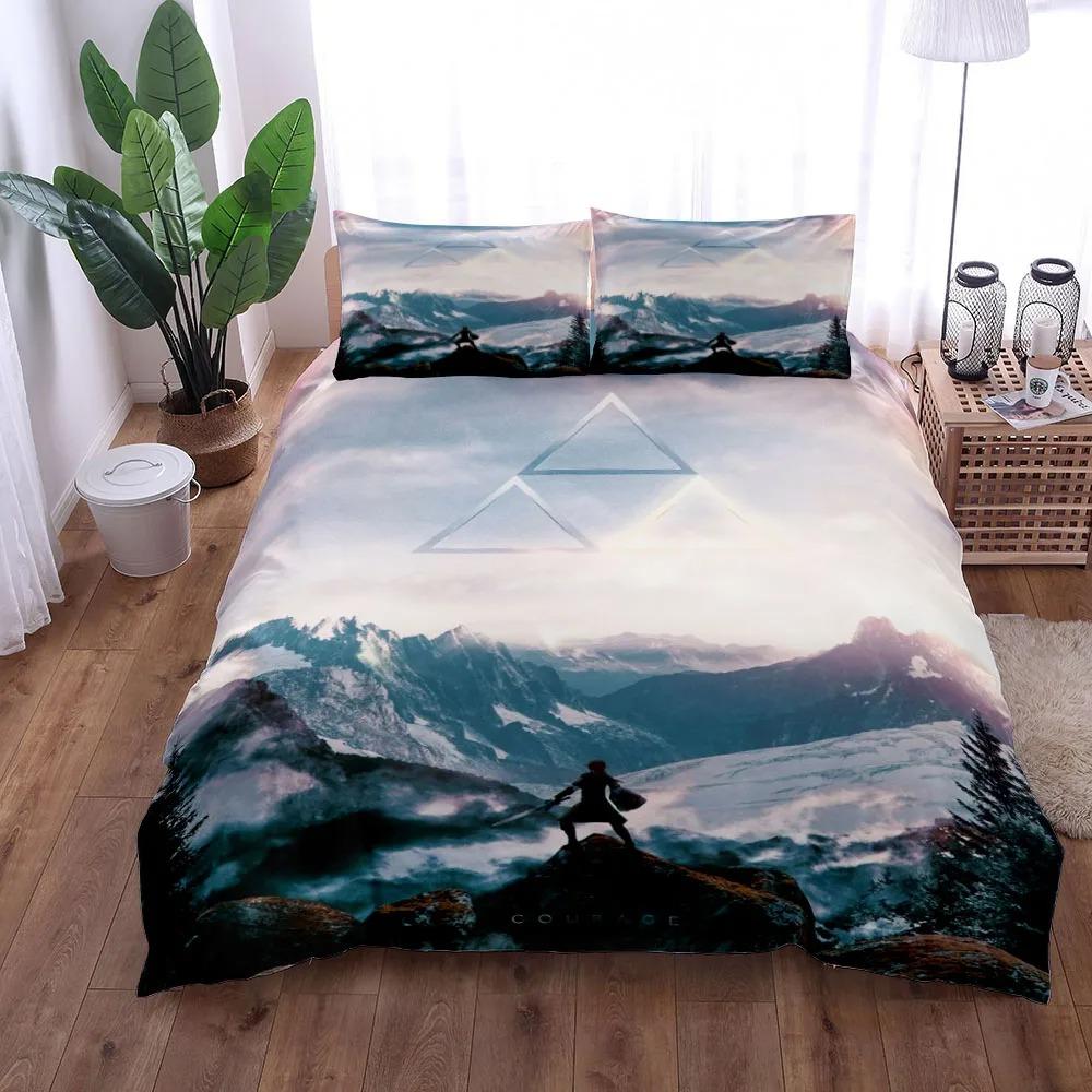 Song At Creations End Duvet Cover Set Uk Single Double King Us Twin Full Queen Size Anime Bed Linen Set