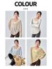 Women's Korean Style Long Sleeve V-neck Yoga Top - Loose, Breathable, Casual Sportswear
