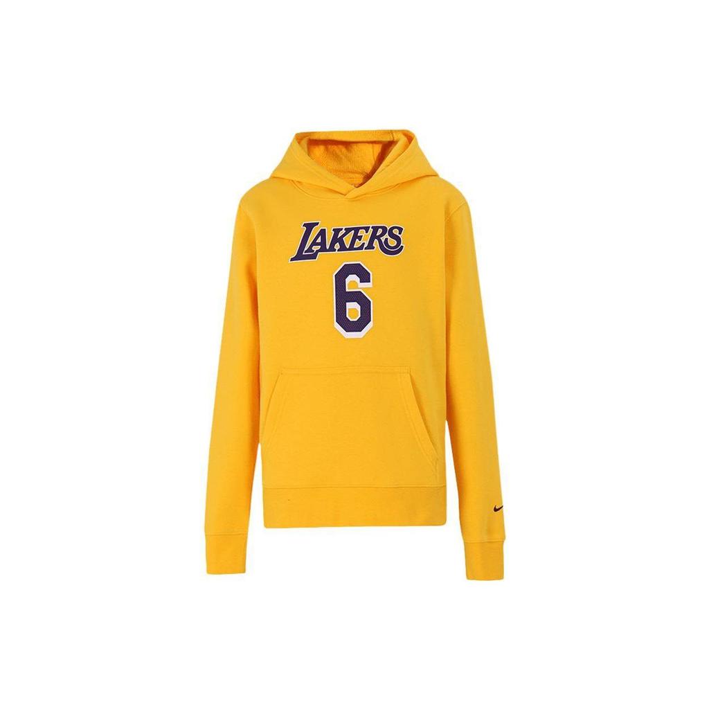 Nike Los Angeles Lakers 6 Kids' Pullover Hoodie Yellow 3Z2B7FDE2-LAK06