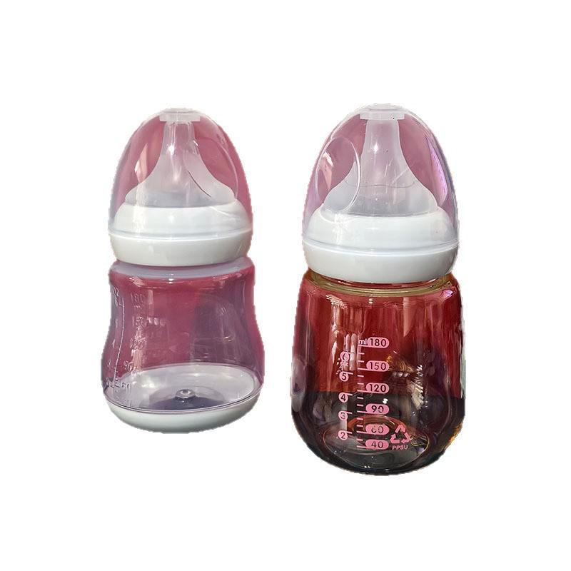 PPSU Bottle with Anti-Colic Breast Pump Accessories for 0-6 Months - Milk Feeder, Collector, and Storage.