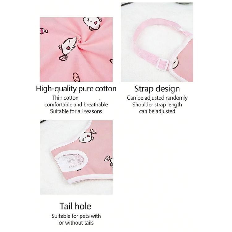 Cotton Dog Period Underwear For Female Pet Easy To Clean And Odor Control