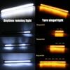 6" Sequential DRL LED Strip Headlight Light Daytime Running Signal Lamp 2pcs