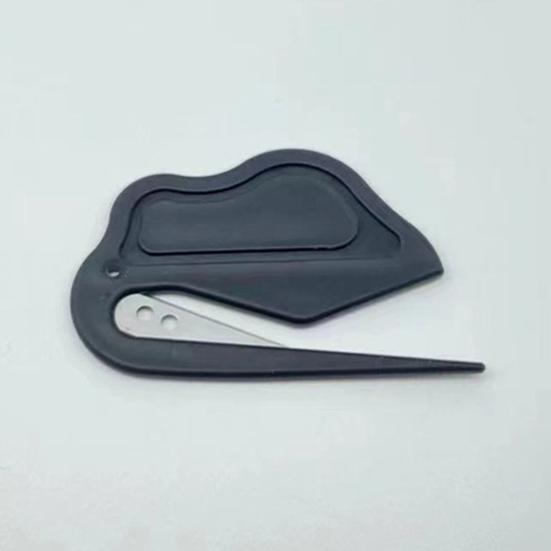 3 Pcs Letter Opener Envelope Slitter Plastic Pet Hair Knotting Knife Portable Mail Opener Wrapping Paper Cutting Tool for Home Office Supplies