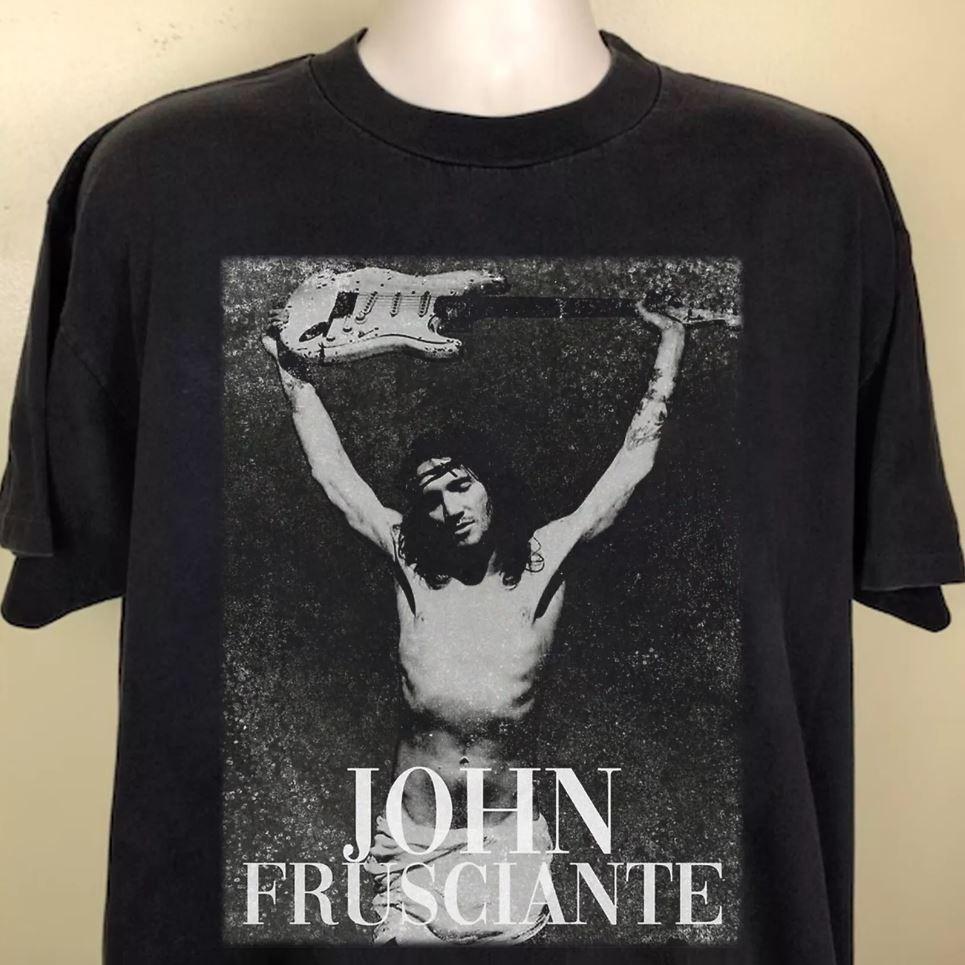 John Frusciante Jesus Gift For Fans Short Tee Unisex Cotton Shirt PR775 Unisex T-Shirt XL