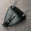 Motorcycle Black 3" Spring bracket Skull Solo Seat for Harley Sportster XL Yamaha Honda Suzuki Chopper Custom cafe racer