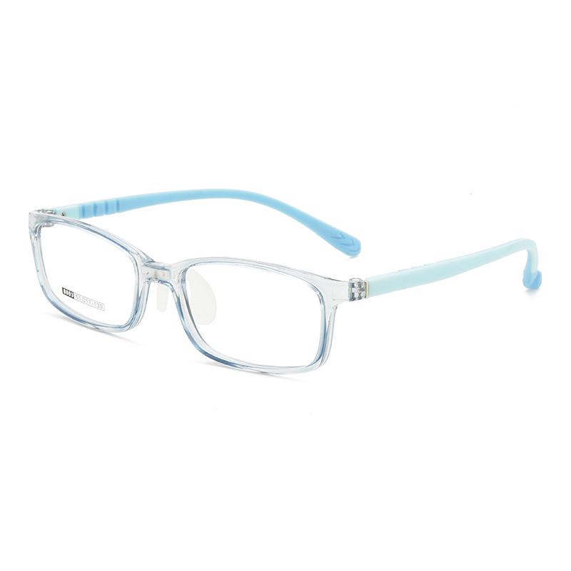 Ultra-Light Children's Glasses Frames with Silicone Nose Pads and Myopia Lens Option