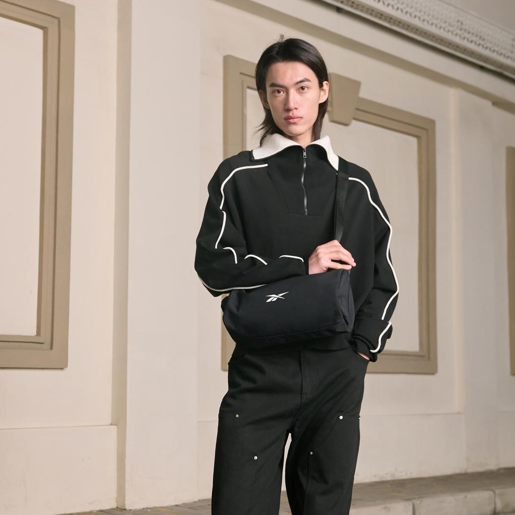 New Reebok Fabric Crossbody Bag Regular Unisex Gray Green/Black/Burgundy/Blue RB250005