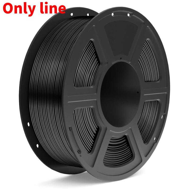 

Ручка для 3D-печати, нить ABS PLA, материал для детских игрушек, креативный инструмент, многоцветный Black ABS