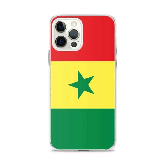 Coque Télephone Drapeau Sénégal - iPhone 12 Pro Max