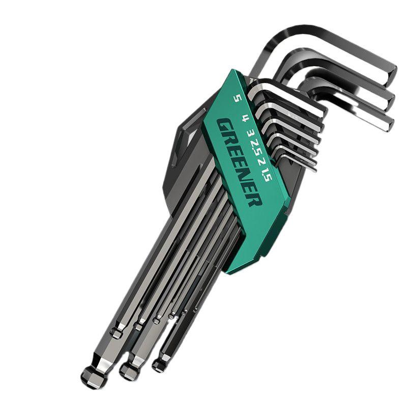 Automatic Combination Hex Wrench and 6-Point Screwdriver Set