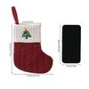 Alphabet Letter Letter Christmas Socks Red Candy Gift Bag New Christmas Pendant  Home