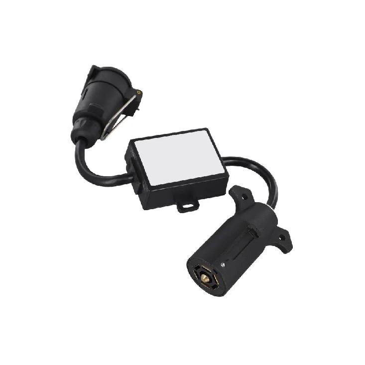 Trailer Light Adapter US To EU Trailer Converter Outdoor Activities Easy Installation Electrical Solution For Boat Trailer