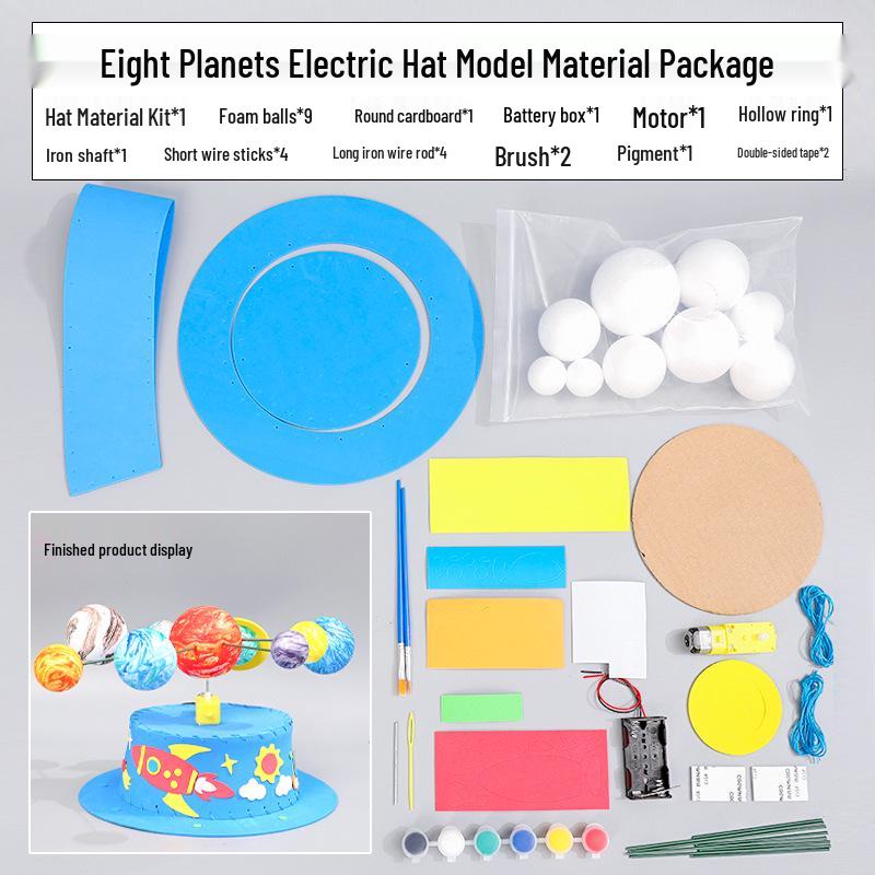 DIY Solar System Model Kit: Eight Planets for Science and Innovation Competition