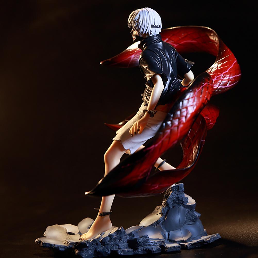 Tokyo Ghost Anime Figures Kaneki Ken Mask battle Action Figure Double Head PVC Statue Figurine Model Doll Decor Ornaments Toys