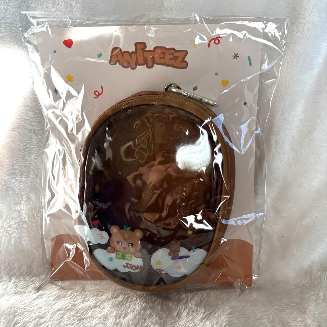 [USED] ATEEZ ANITEEZ PVC POUCH KRver JJONGbear